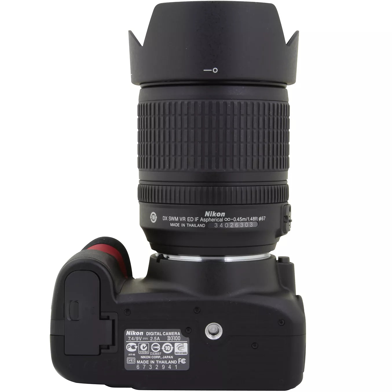 Appareil Photo Reflex NIKON D3100