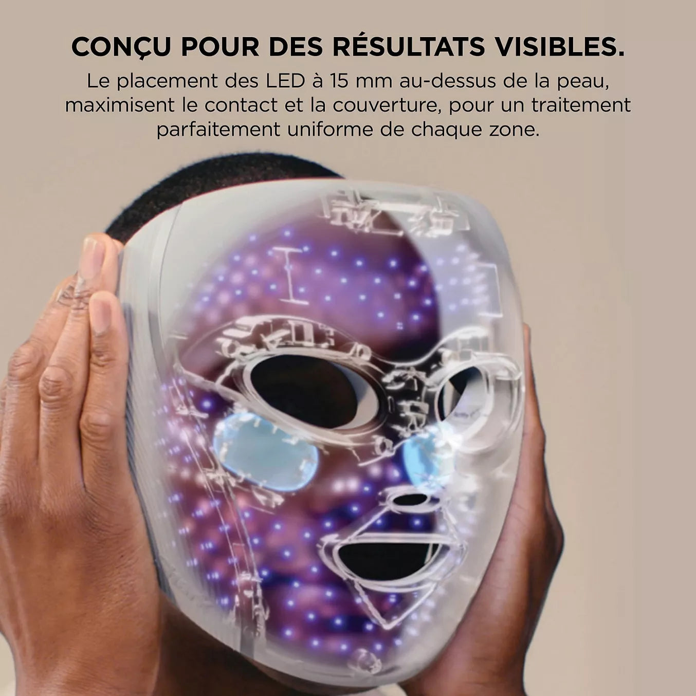 Masque LED SHARK CryoGlow
