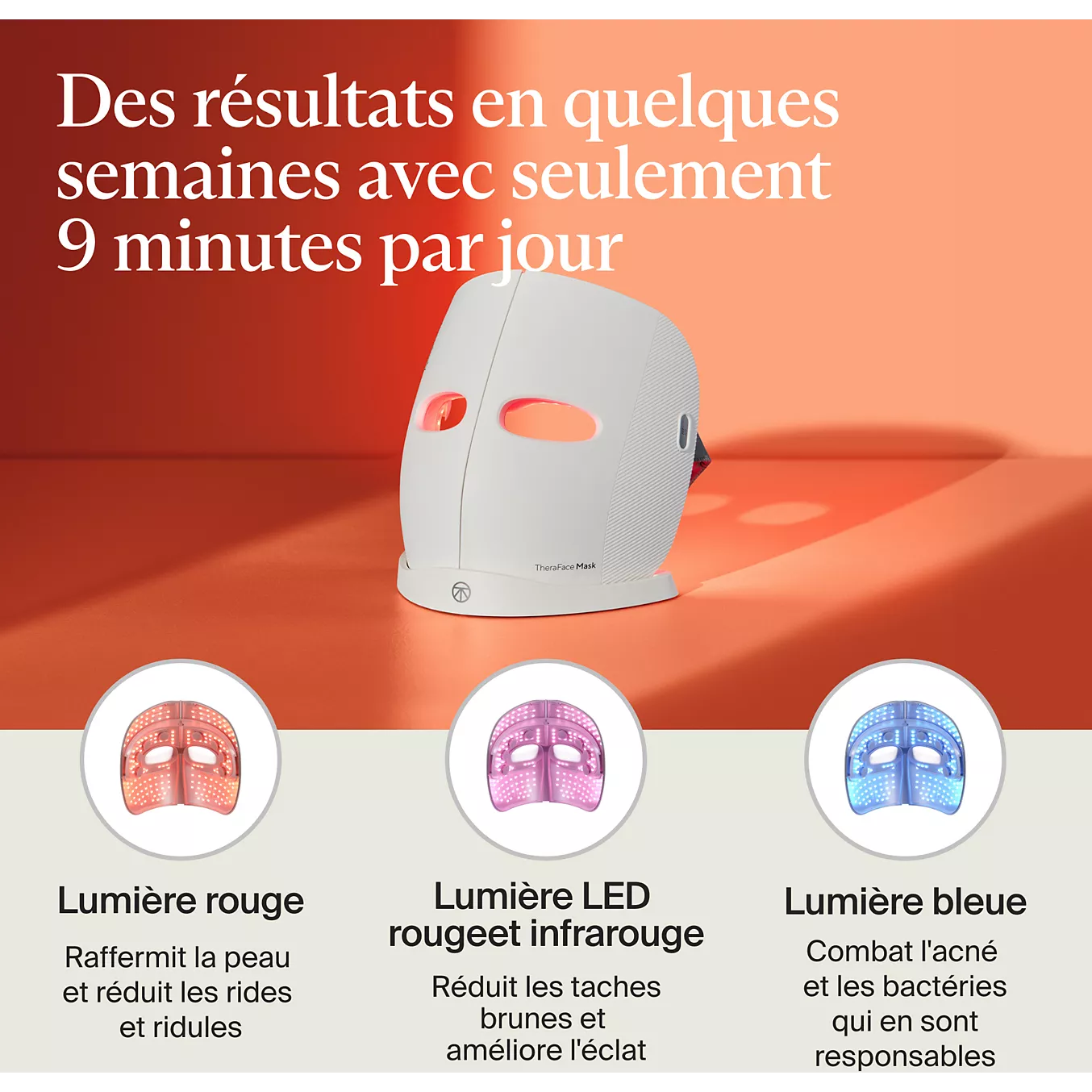 Masque LED THERABODY TheraFace Mask