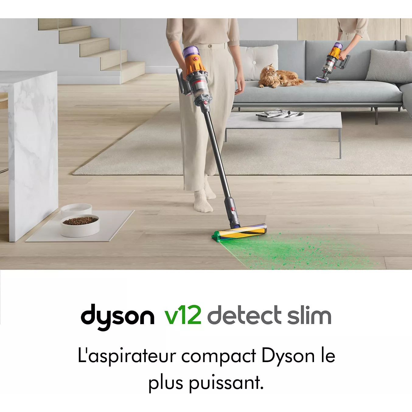 Aspirateur balai DYSON V12 Detect Slim Absolute
