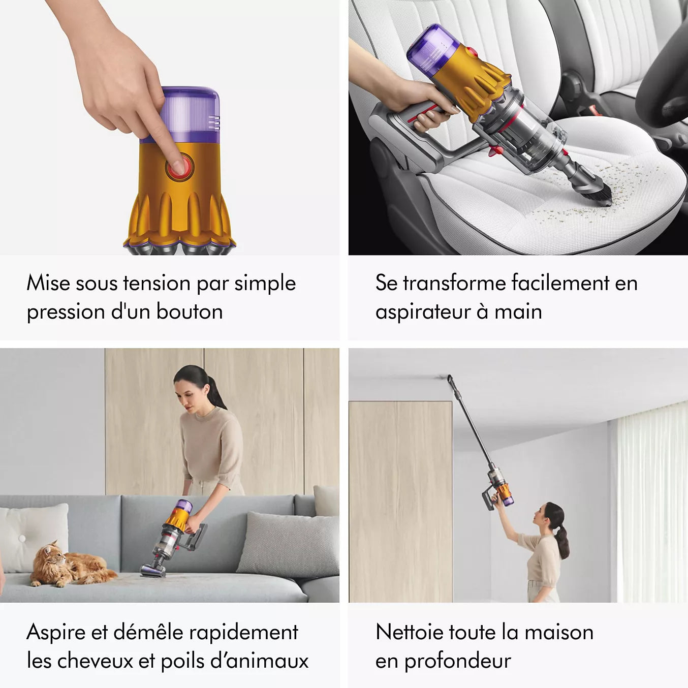 Aspirateur balai DYSON V12 Detect Slim Absolute