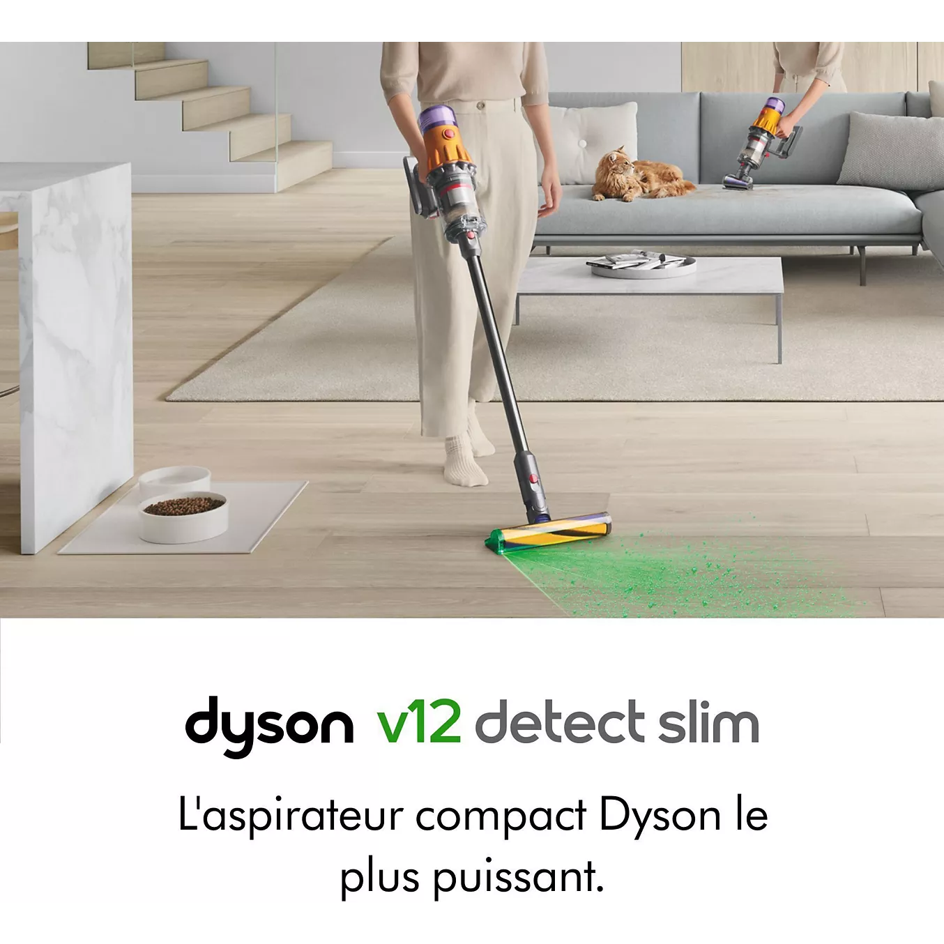 Aspirateur balai DYSON V12 Detect Slim Absolute