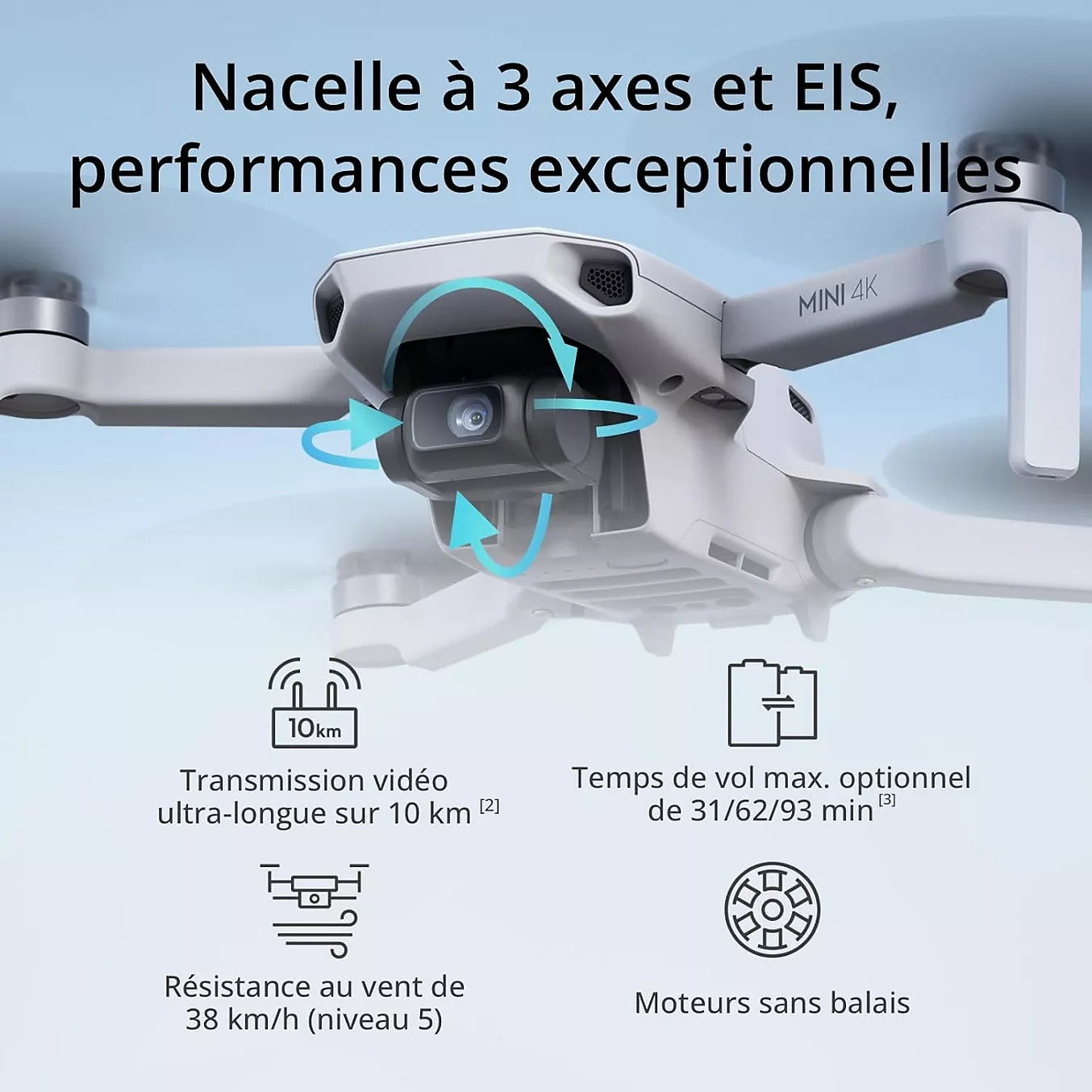 Drone DJI Mini 4K Fly More Combo