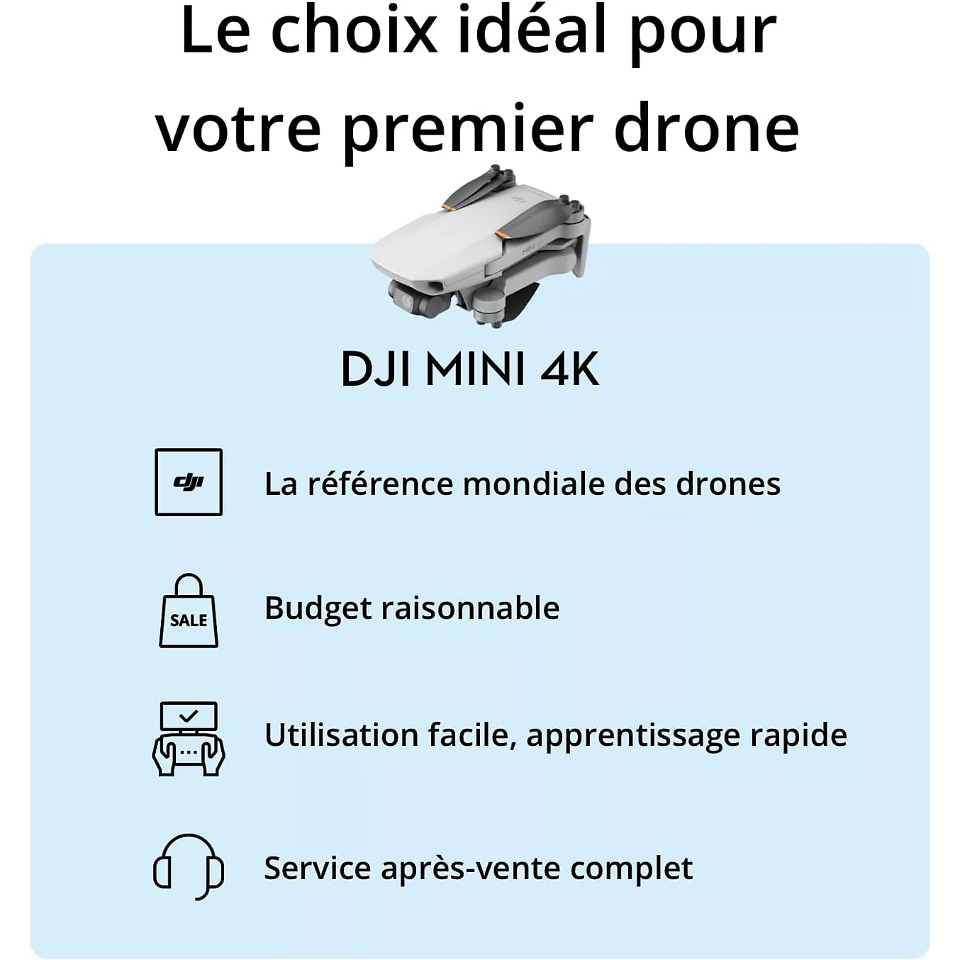 Drone DJI Mini 4K Fly More Combo