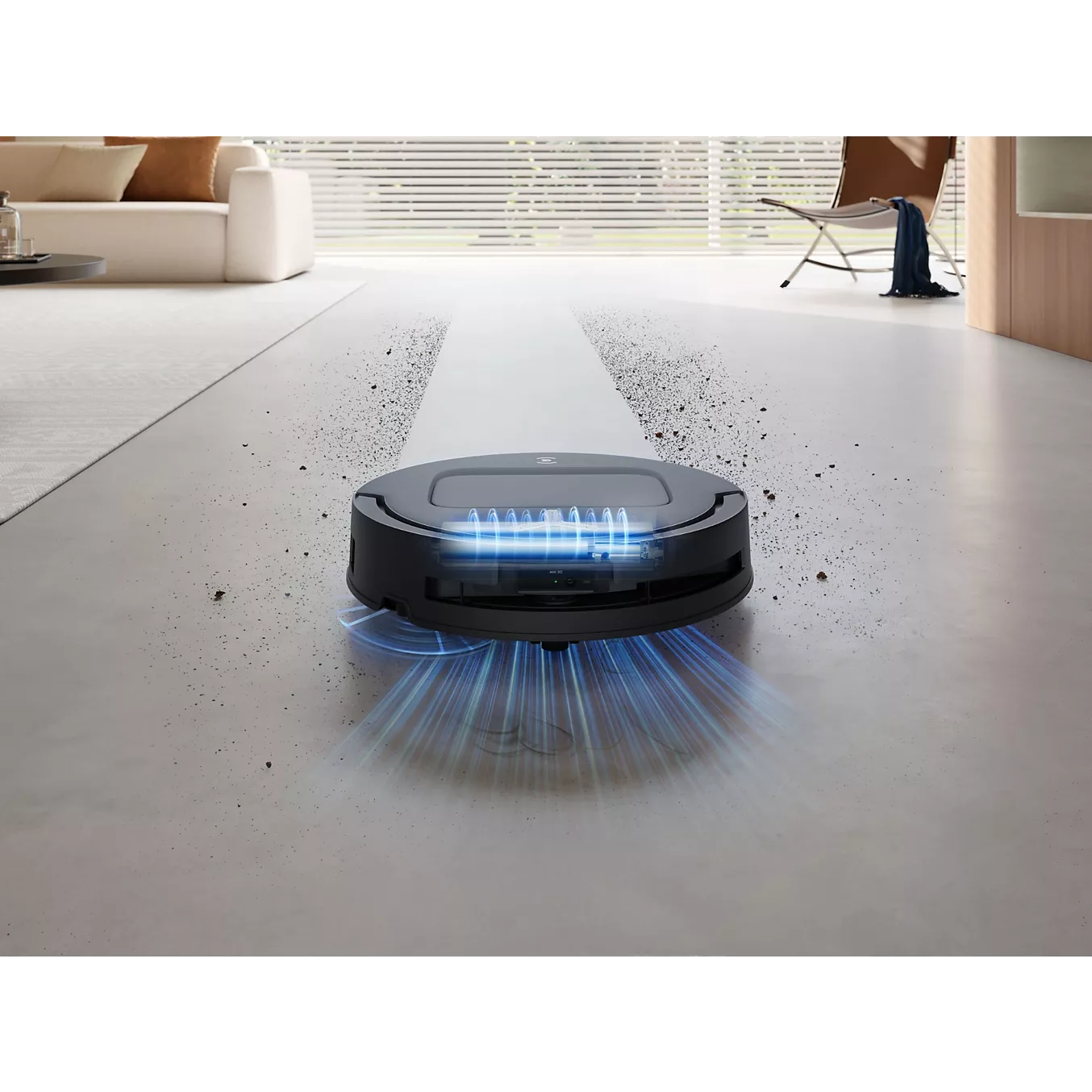 Robot Aspirateur Laveur ECOVACS Deebot T80 Omni Black