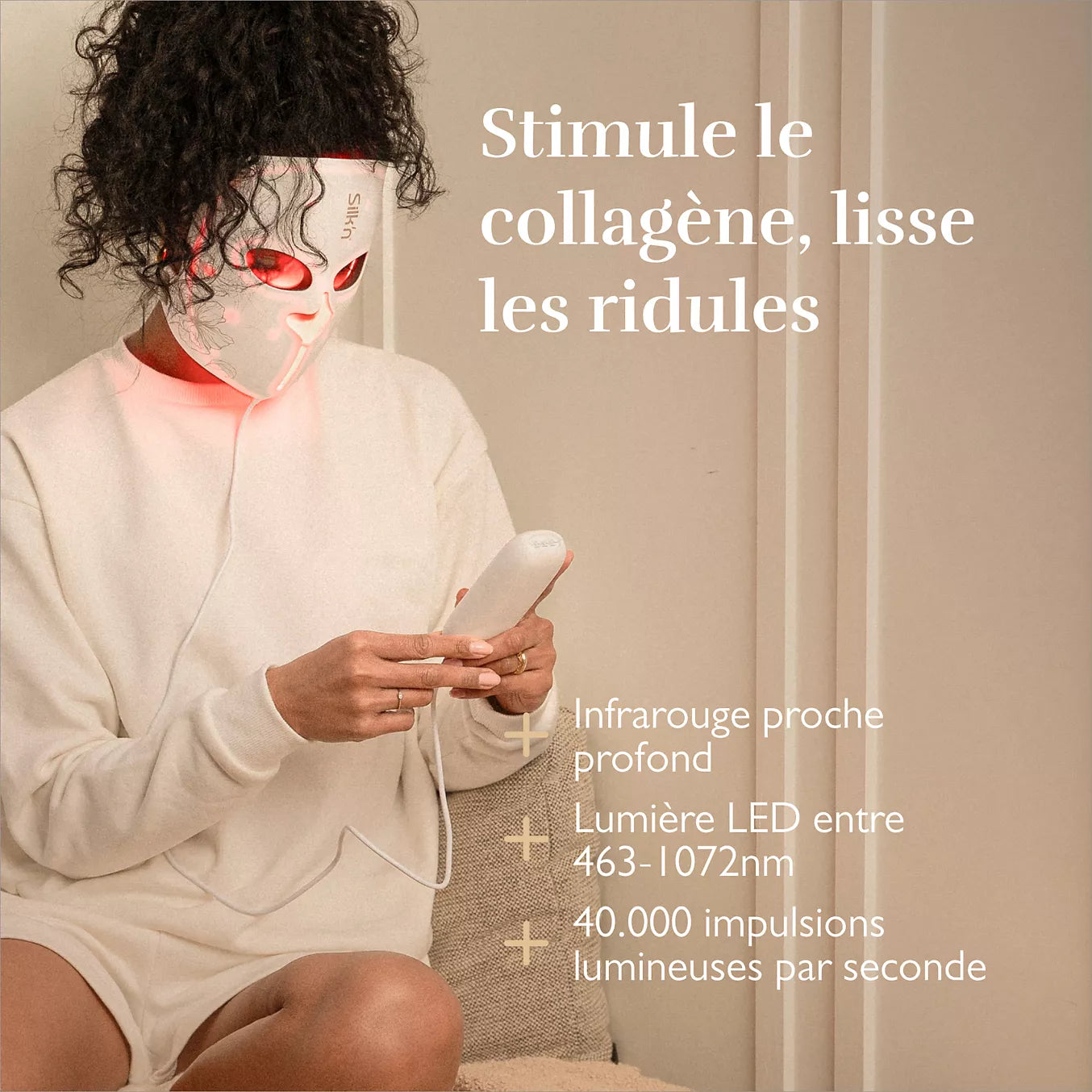 Masque LED SILK’N EMS Face Mask FLME1PE1001