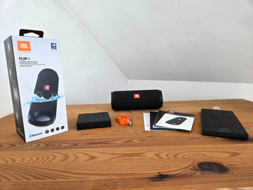 JBL Flip 4 Noire Bluetooth Occasion Excellent État