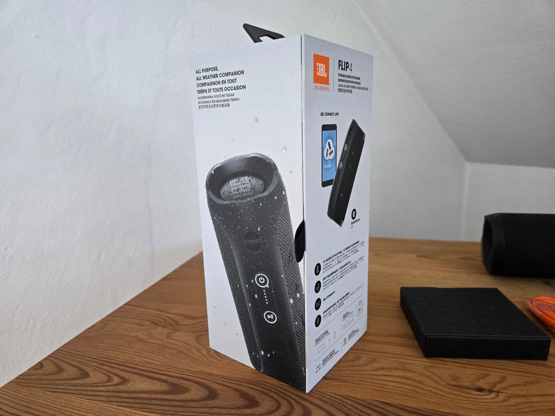 JBL Flip 4 Noire Bluetooth Occasion Excellent État